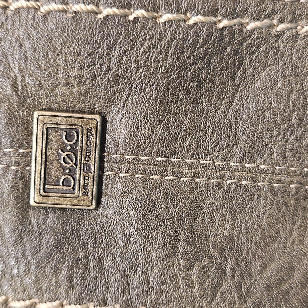 b.o.c. Green Leather Wallet with Decorative Stitching - Picture 2 of 4